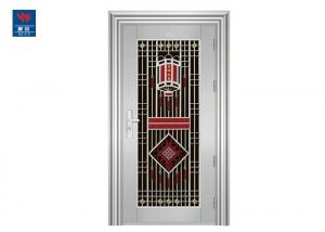 China Stainless Steel Safety Interior Door Security Exterior Front Doors on sale