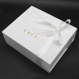 China Printed Paper Luxury Wedding Gown Dress Packaging Gift Box wholesale