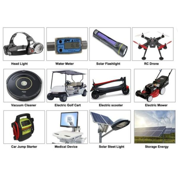 MSDS Flashlight 18650 Lithium Rechargeable Battery , Multipurpose 18650 Power Pack