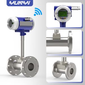 China Digital Flow Meter Wireless Data Transmission Accurate Liquid Gas Flow Measurement Robust Stainless Steel Body Long Battery Life on sale