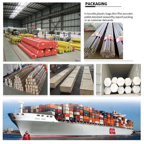 H9 Stainless Steel Bar Rod Hexagon Bar Grinding Surface SGS Approved