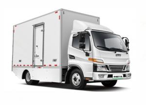 China 96.77kwh EVElectric Mini Trucks Refrigerated Box Truck 440km wholesale