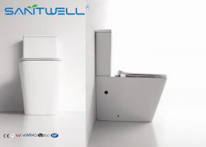 China Mobile public floor standing close coupled wc washdown toilet wholesale