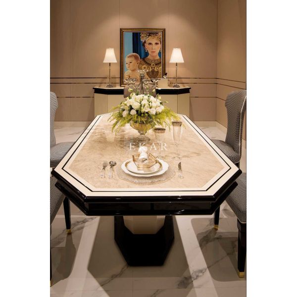 Room Furniture Modern Glass Dining Table W005D1C