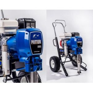 China Gas Powered Airless Paint Sprayer For House Decoration Airless Spray Machine With Piston Pump on sale