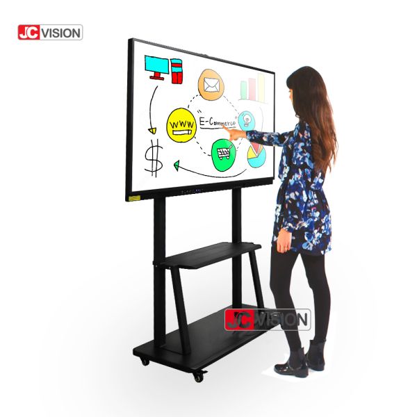 55inch Smart Board Interactive Flat Panel , 4K Interactive Panel For Education