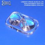OEM Optical Borosilicate Glass Led Diffusing Lens For Led Light Lens