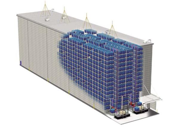 EBIL ASRS Racking System / Warehouse Pallet Racking Systems ISO9001 Certificatio