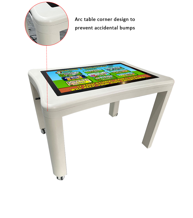 43 Inch 4K Resolution Interactive Touch Table with Quad-core Proces