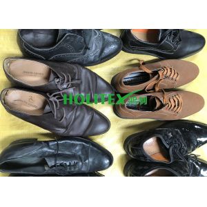 Sorted Used Mens Leather Shoes , Second Hand Leather Shoes COC Approved