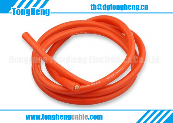 200C High Temperature Silicone Insulated and Silicone Jacketed Custom Control Cable