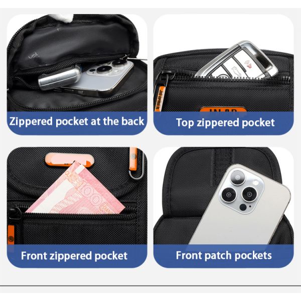 Men's Casual Messenger Bags Custom Logo Shoulder Bags