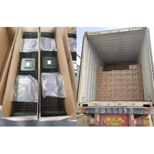 2M Large Humane Live Animal Trap Cage Single Door Animal Catcher Cage