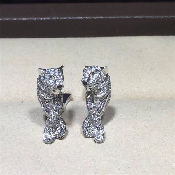 C leopard Earrings 18k gold white gold yellow gold rose gold bracelet Jewelry factory in Shenzhen, China