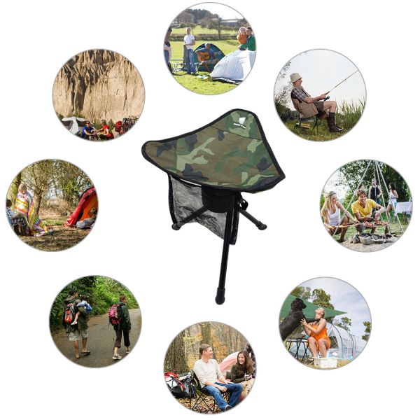 Waterproof Oxford 1.2kg Outdoor Camping Chair