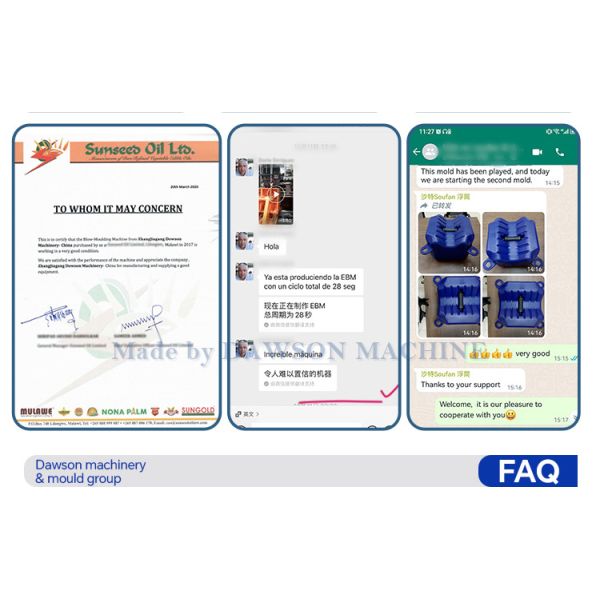 4 Cavities Plastic Bottles Molding Machine Juice Bottle Making