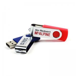 China Hot Sell Swivel USB Flash Drives Logo Printing on sale