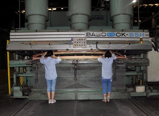 Cabinet Wood Grain PVC Decorative Film Pure Colour Blistering