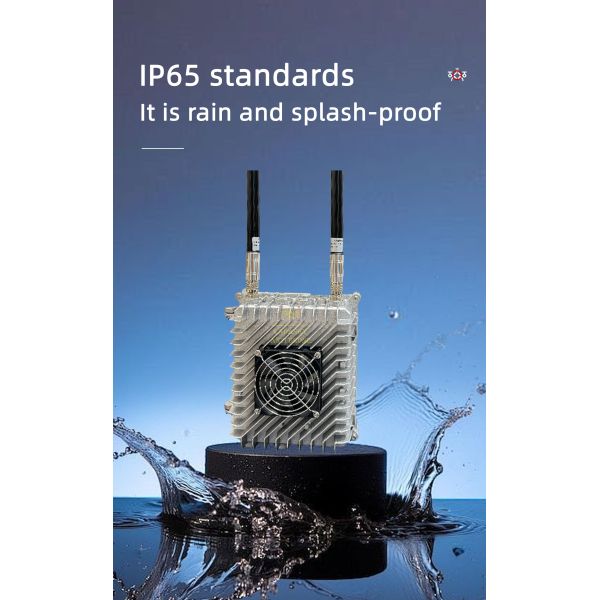 900MHz 2400MHz Dual Band Anti Drone System Handheld With 40cm Size Antenna