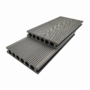China 3D Embossed WPC Veranda Composite Decking Boards Plastic Timber Planks wholesale