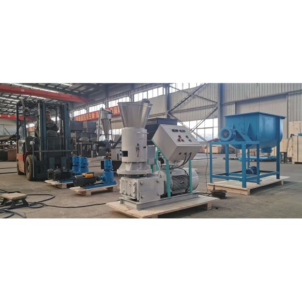 CE Wood Pellet Mill Plant Wood Shavings Wood Log Wood Pellet Mill Machine Heating