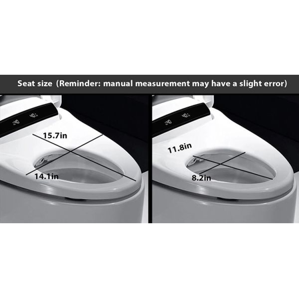 Automatic Bathroom Sanitary Ware Tankless Ceramic One Piece Smart Toilet