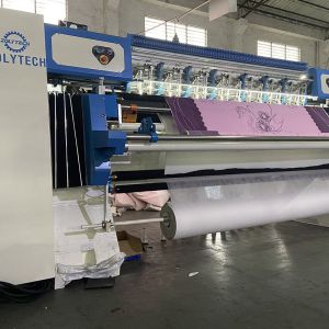 China Mattress Border Machine 11KW Computerized Quilting System Automatic Industrial Quilting Machine 80mm Thickness wholesale