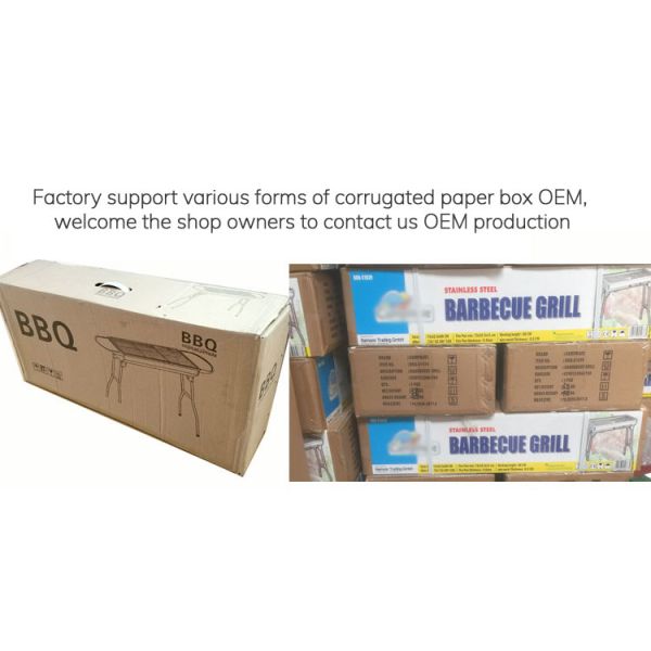 Stainless Steel Outdoor Charcoal Grill 73x33x71cm Portable Folding