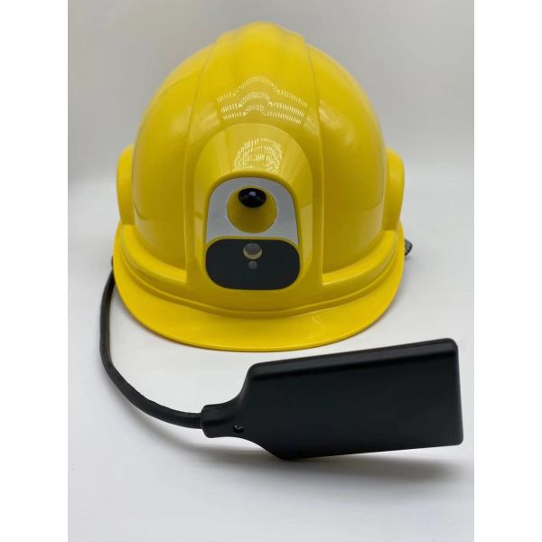 Temperature Helmet Measuring Android System 4G Video Helmet With Camera