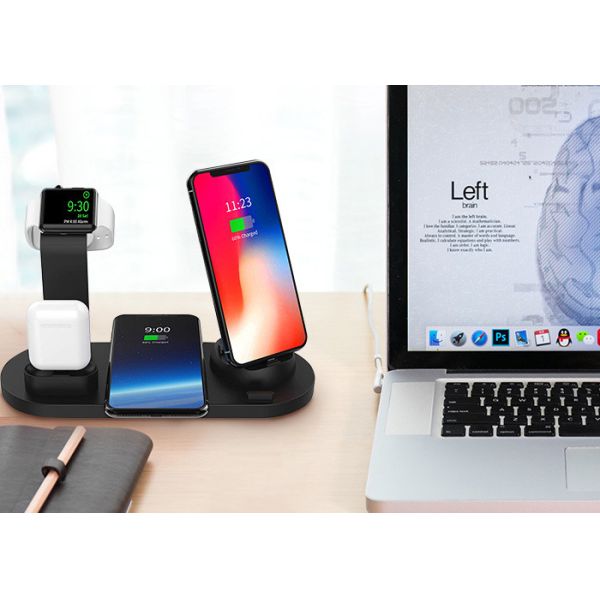 9V 1.67A 2W Charging Dock 3 In 1 QI Wireless Charger