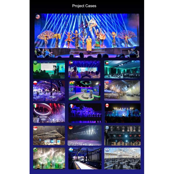 IP65 Waterproof 600W RGBAWW LED Blinder Strobe Light | CRI95 | 1800K-10000K Tunable White | DMX512/RDM