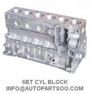 China Cummins 6BT Engine Cylinder Block Quality Guaranteed Engine Spare Parts wholesale