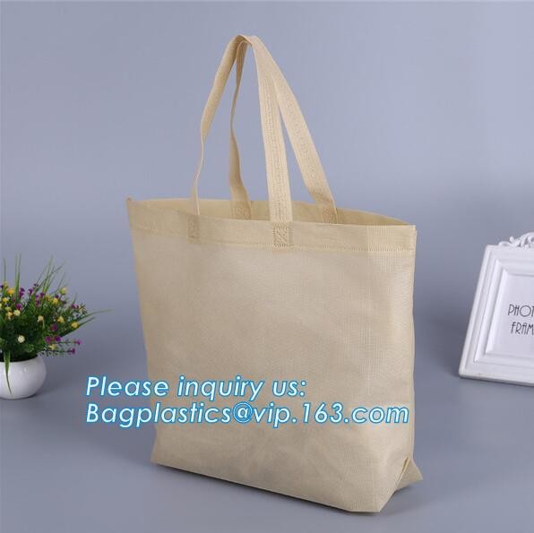 wholesale fashion 38*42*10cm 80gsm 100% pp non woven bag with handle, gusset and bottom, Promotional Cheap Customized Fo