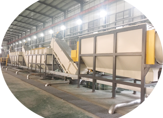waste plastic pe/pp bags film recycling washing line