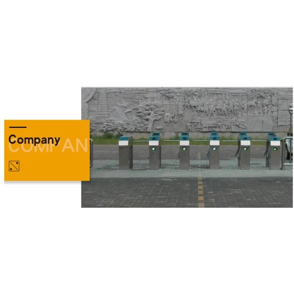 Alloy Aluminum Drop Arm Turnstile RS232 SUS304 Bi Directional