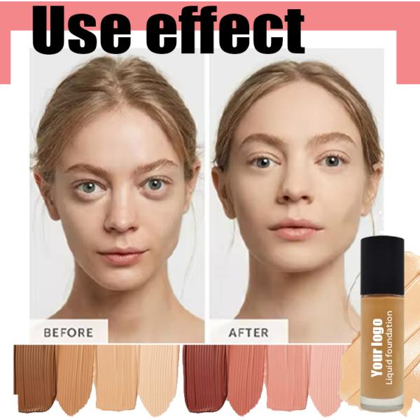 Long Lasting High Quality Make up Cream Private Label Full Coverage Waterproof and Matte Makeup Liquid Foundation