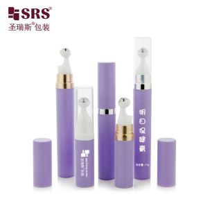 A0035 7.5ml 10ml 15ml Paint Frosted Purple Custom Color Pretty Plastic PP PCR