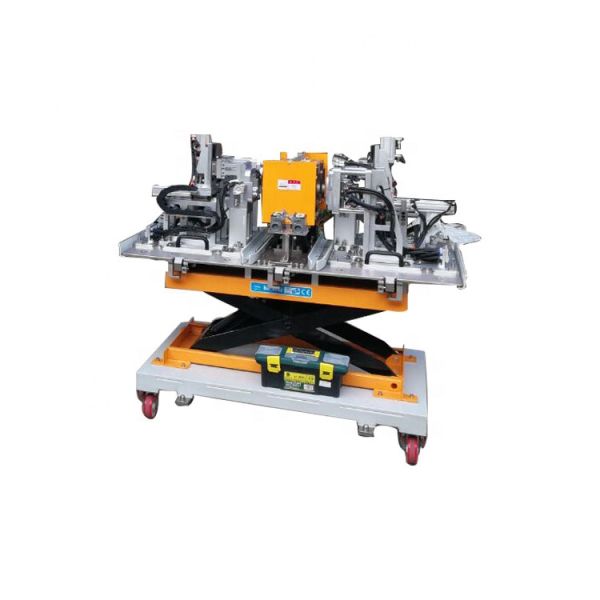 Horizontal Servo Hot Plate Welding Machine with 6000W Rated Capacity 380V Voltage and 15A Current for Plastic Welding