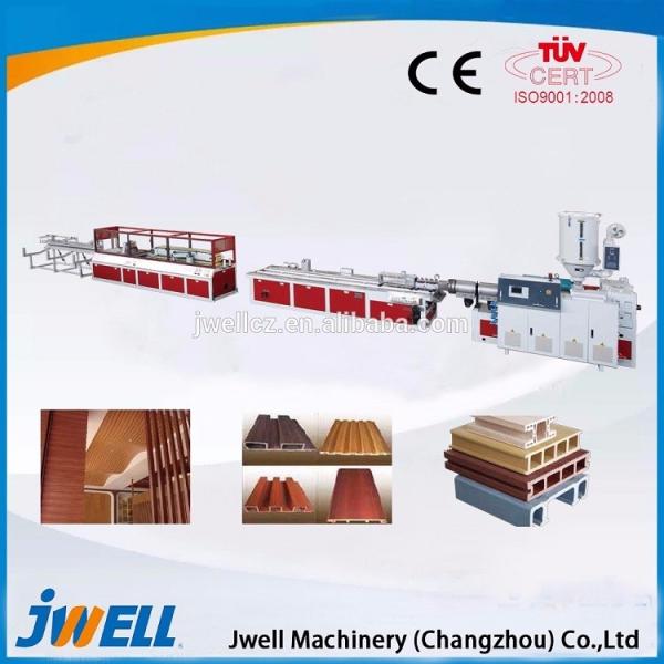 PVC wood hollow panel production line/WPC door panel extrusion line/wpc door making machine