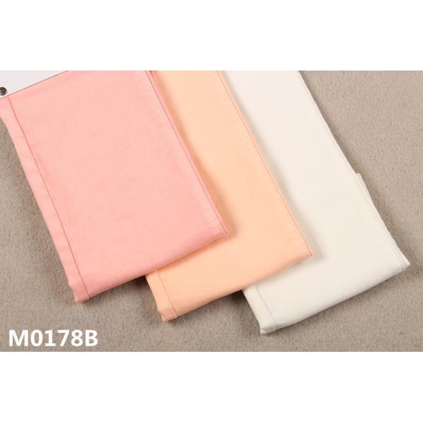 Ready For Dying 9 Oz 305gsm Double Layer Knitted Fake Denim Material Beige Denim Fabric