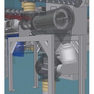 China Food Grade SS304 Modular Vibration Sifter Rotary Vibrating Screen Machine wholesale