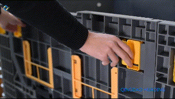 Shipping Containers 1200*1000*1000mm Heavy Duty plastic container for storage large moving boxes