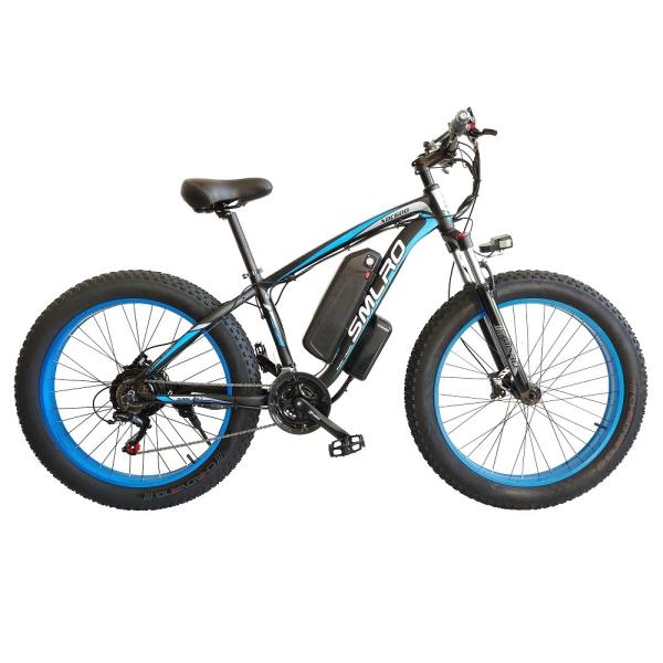 XDC600 Folding Fat Tire Electric Bike E Bike 17.5AH Battery Capacity