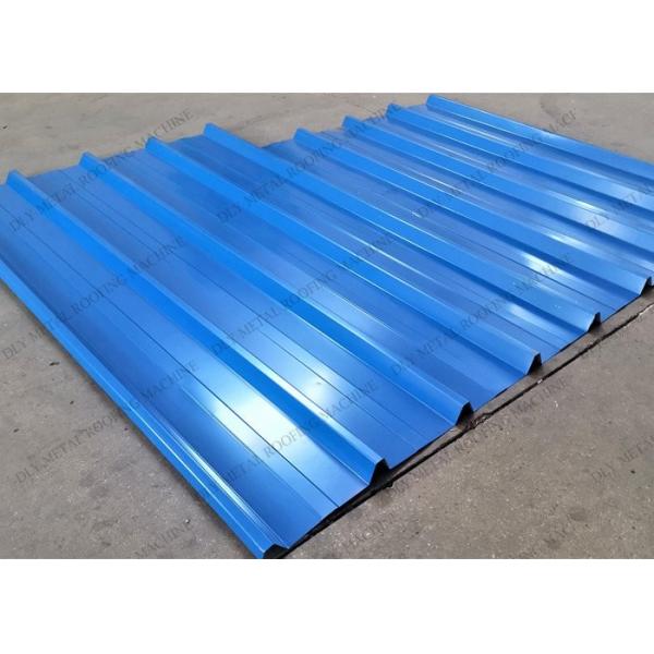 1250mm Ppgi Sheet Metal Roll Forming Machine With Hydraulic Cutting