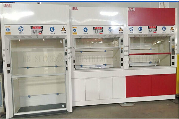 Acid Resistant Steel Laboratory Fume Hood Multiscene Practical