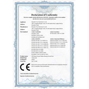Shenzhen Guptomes Group Co., Ltd. Certifications