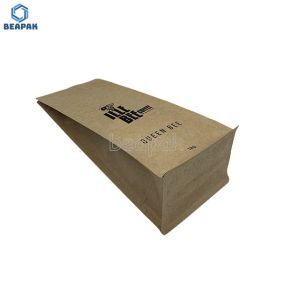 Mylar k Resealable Food Grade Kraft Paper Bags