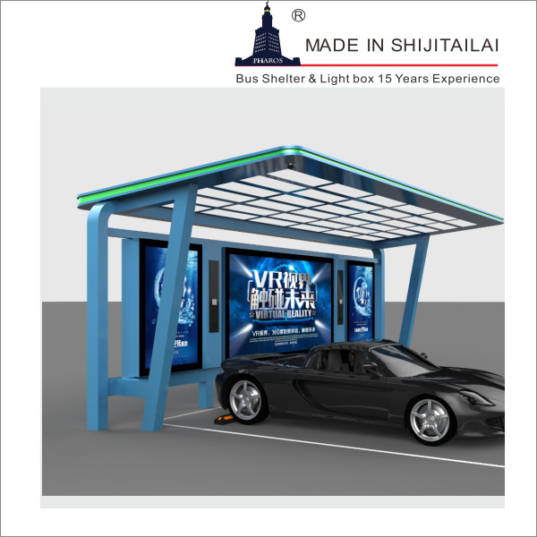 Quality Battery Charging LCD Screen 3800mm Vehicle Bus Booth for sale