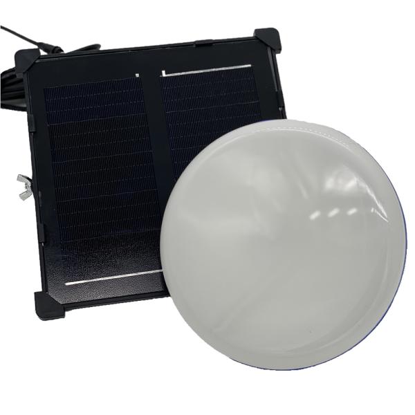 Portable Rechargeable Solar Charging Emergency Light LED Bulb 1500mA-3000mA