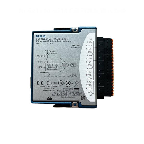 NI-9213 NI-9216 C-Series High Performance Temperature Input Module with Compact Design for Accurate Temperature Measurement